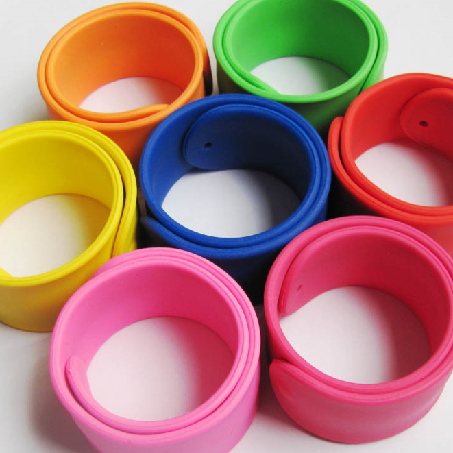 silicone wristband with logo printing