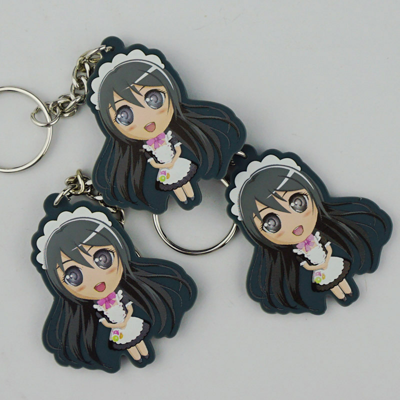 Silicone keychain series