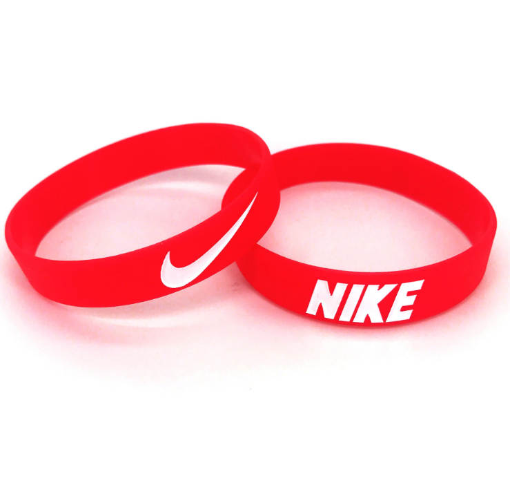 Customisize silicone wristband with logo printing