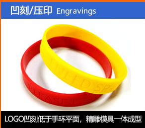 Engravings Silicone wristband