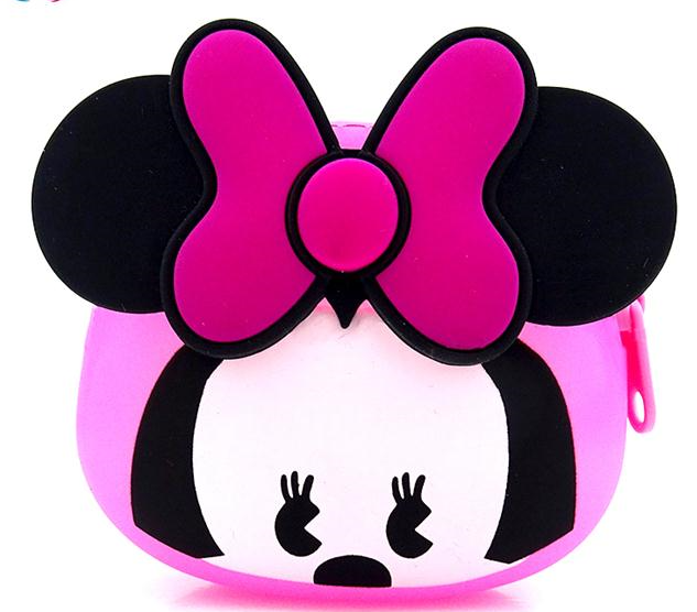 silicone Disney coin pouch