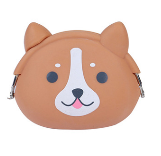 Silicone coin pouch