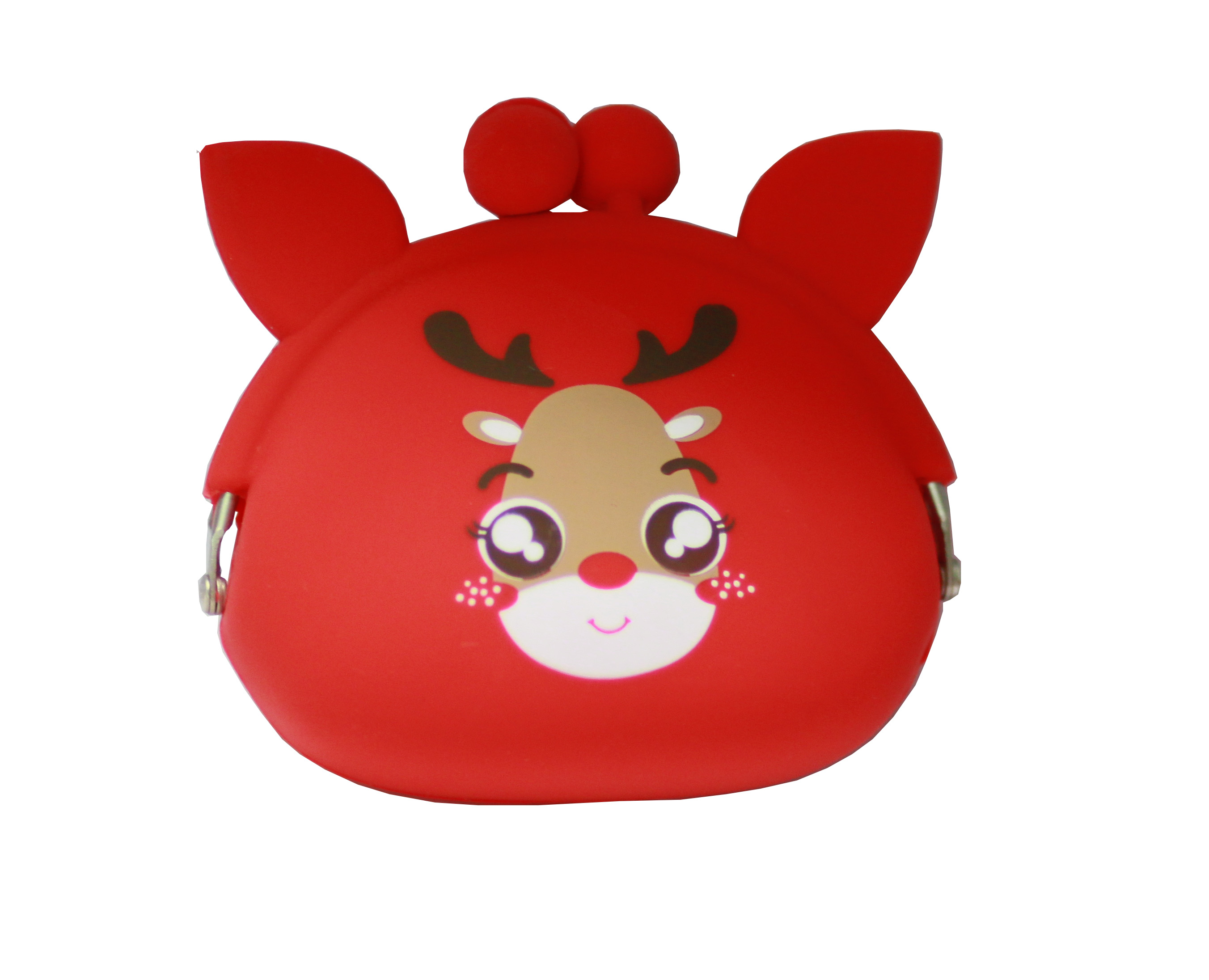 Silicone coin pouch