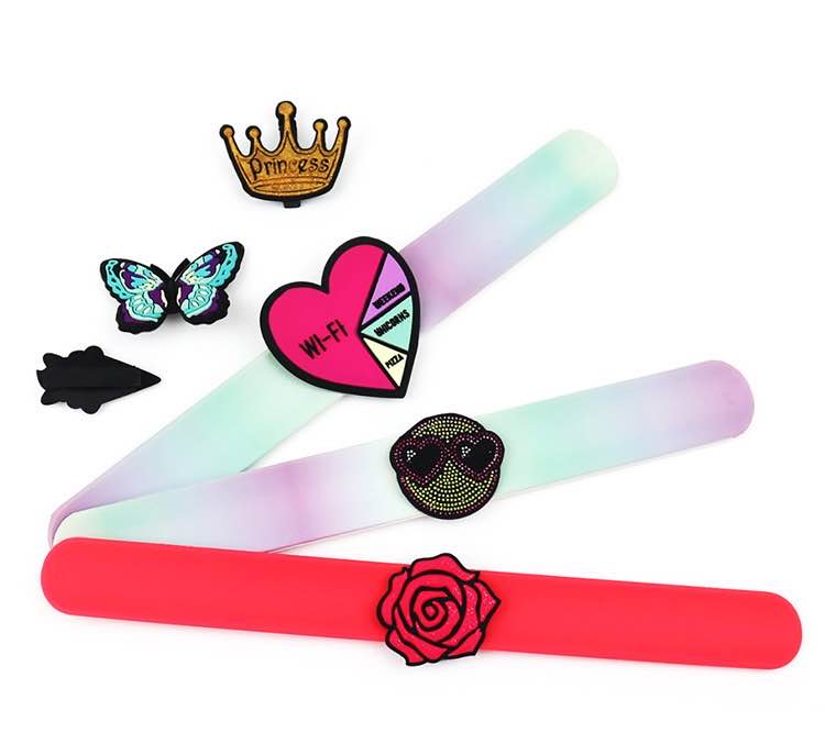 Silicone snap bracelet