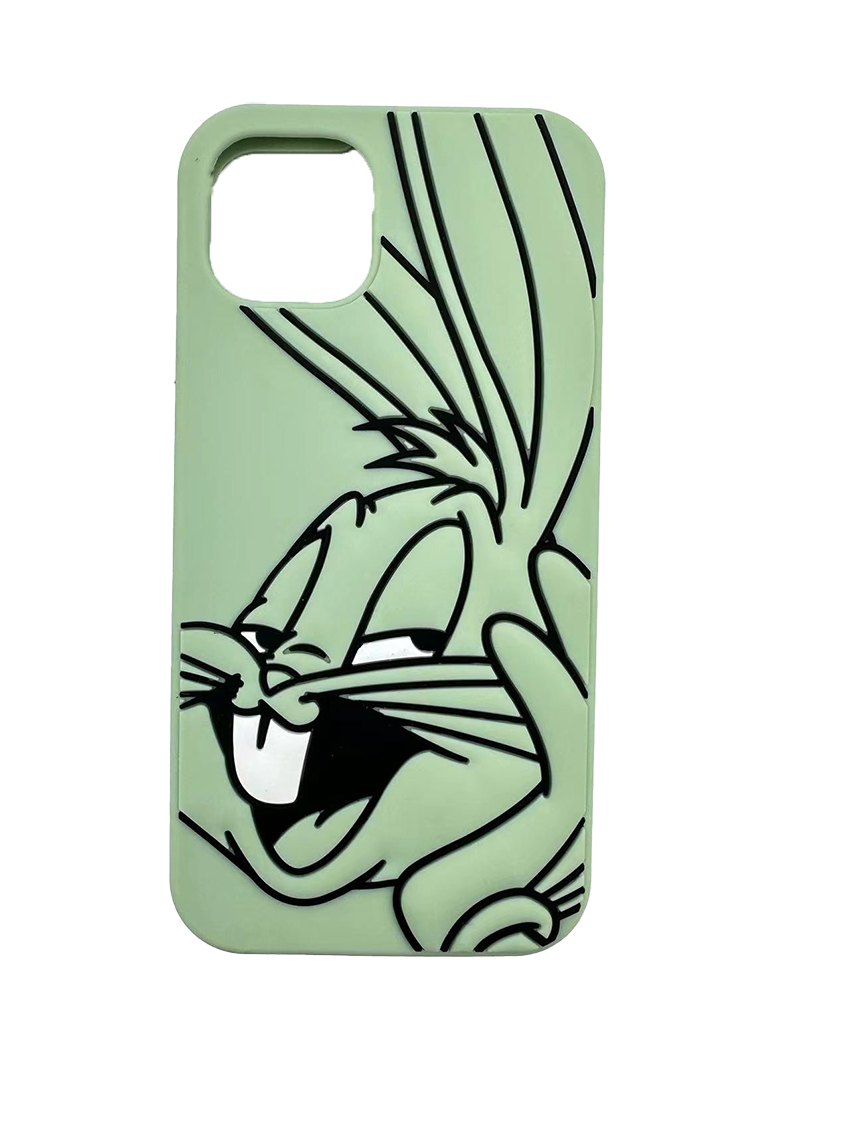 Customized Eco-friendly silicone phone case for Iphone.